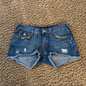 True Religion Jean Shorts